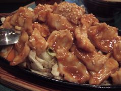 料理メニュー写真&nbsp;みそホルモン焼
