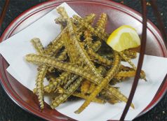 料理メニュー写真 【骨せんべい】