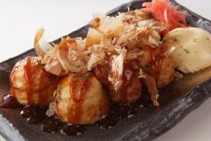 料理メニュー写真&nbsp;屋台風ソースたこ焼き