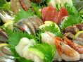 人気ナンバー３　本日鮮魚盛り合わせ