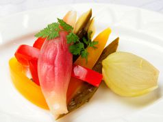 料理メニュー写真 有機野菜のピクルス