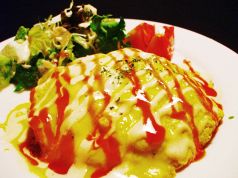 料理メニュー写真 とろとろ半熟オムライス