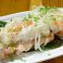 料理メニュー写真&nbsp;炙り鶏のポン酢かけ