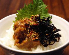 料理メニュー写真&nbsp;自家製！鯛みそ御飯