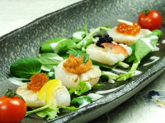 料理メニュー写真&nbsp;炙りホタテのカナッペ