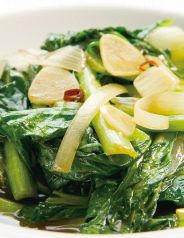 料理メニュー写真 季節の青菜炒め