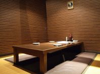 特徴的な個室が14部屋も！