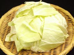 料理メニュー写真 ザルキャベツ/たたきキューリ