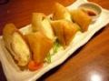 料理メニュー写真&nbsp;ゲソ唐揚げ　／　豆腐と生ハムのヘルシー春巻