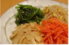 料理メニュー写真&nbsp;ナムル盛り