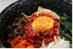 料理メニュー写真&nbsp;ユッケ石焼ビビンパ