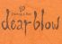 ディアブロウ dear blowのロゴ
