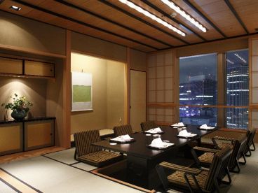 浮橋 ホテルグランヴィア大阪 日本料理の雰囲気1