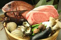 落ち着きのあるカウンター
