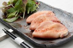 生ハムとカマンベールチーズの鉄板焼き
