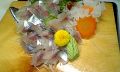 料理メニュー写真&nbsp;活・鯵の姿造り(三重県産)