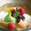 料理メニュー写真&nbsp;煎茶の杏仁豆腐