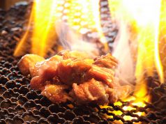 料理メニュー写真 宮崎鶏ももの炭火焼