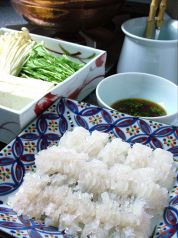 料理メニュー写真&nbsp;はもしゃぶ鍋（二人様から）