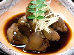 料理メニュー写真 白レバーの甘辛煮