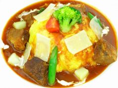 料理メニュー写真&nbsp;ビーフシチューオムライス