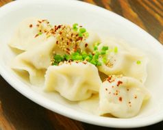 料理メニュー写真&nbsp;ぶっかけ水餃子