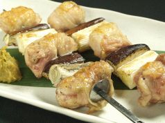 料理メニュー写真&nbsp;ジャンボねぎ間串焼き（一本）