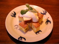料理メニュー写真 さつまいものチーズケーキ