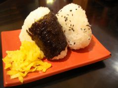料理メニュー写真&nbsp;ごはん(大中小)ごはんセット280円・カルビ屋おにぎり380円・じゃんぼ塩むすび380円
