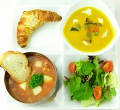 料理メニュー写真&nbsp;ダブルすうぷセット