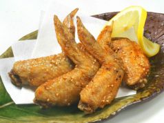 料理メニュー写真 手羽先の唐揚げ