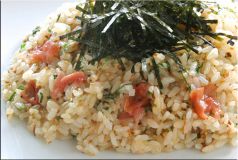 料理メニュー写真 海老と青しそのチャーハン