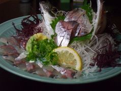 料理メニュー写真 上五島直送あじの朝〆