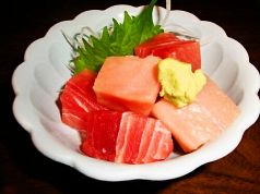 料理メニュー写真 まぐろぶつ切り