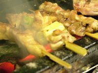 こだわりの炭火焼き鳥