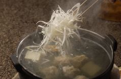 料理メニュー写真&nbsp;つくね鍋！（2人前より）