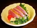 料理メニュー写真&nbsp;薩摩地鶏叩き