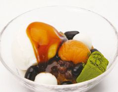 料理メニュー写真&nbsp;白玉クリームあんみつ