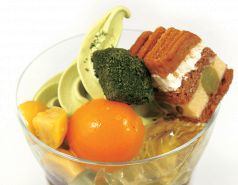 料理メニュー写真&nbsp;栗と抹茶パフェ