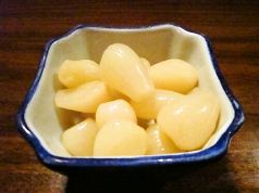 料理メニュー写真 甘らっきょ