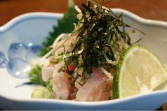 料理メニュー写真 地鶏のとりワサ
