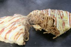 料理メニュー写真&nbsp;洋風オムレット焼きそば