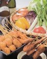 料理メニュー写真&nbsp;串カツ　1本105円～・おまかせ五種盛り・おまかせ七種盛り