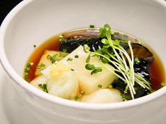 料理メニュー写真&nbsp;ナスとおもちの揚げ出し
