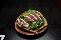 料理メニュー写真&nbsp;京鴨のしゃぶしゃぶ