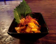 料理メニュー写真 タコワサ/タコキムチ