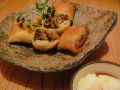 料理メニュー写真&nbsp;すき焼き春巻き