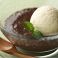 料理メニュー写真&nbsp;ショコラムースのバニラアイス添え