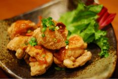 料理メニュー写真 “薩摩純然鶏”の唐揚げ