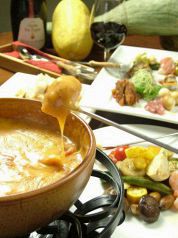 料理メニュー写真 ゴルゴンゾーラのチーズフォンデュ